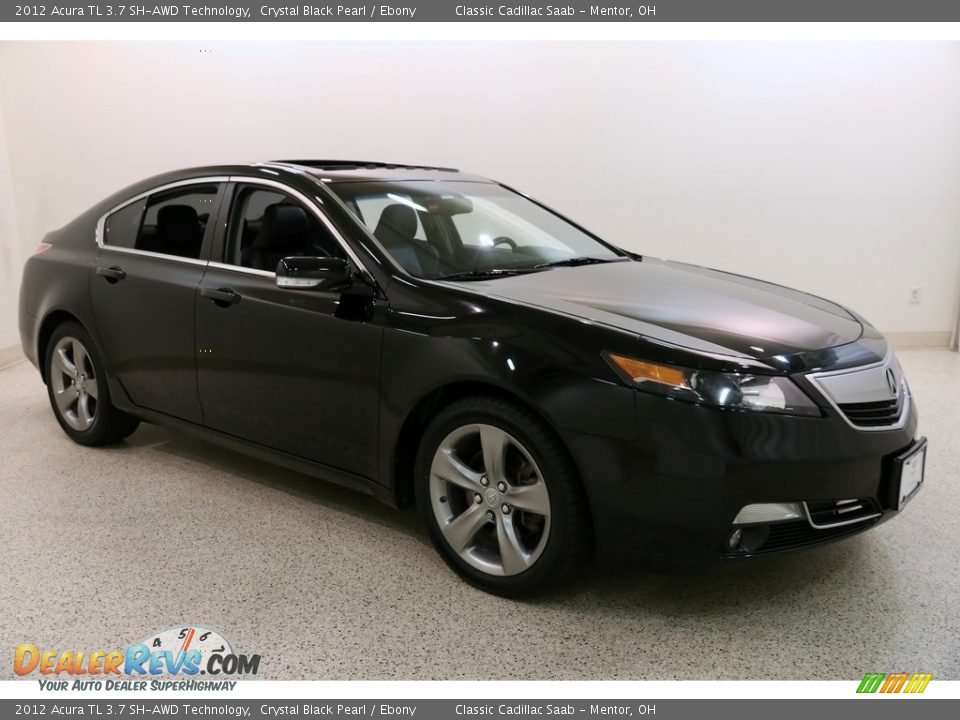2012 Acura TL 3.7 SH-AWD Technology Crystal Black Pearl / Ebony Photo #1
