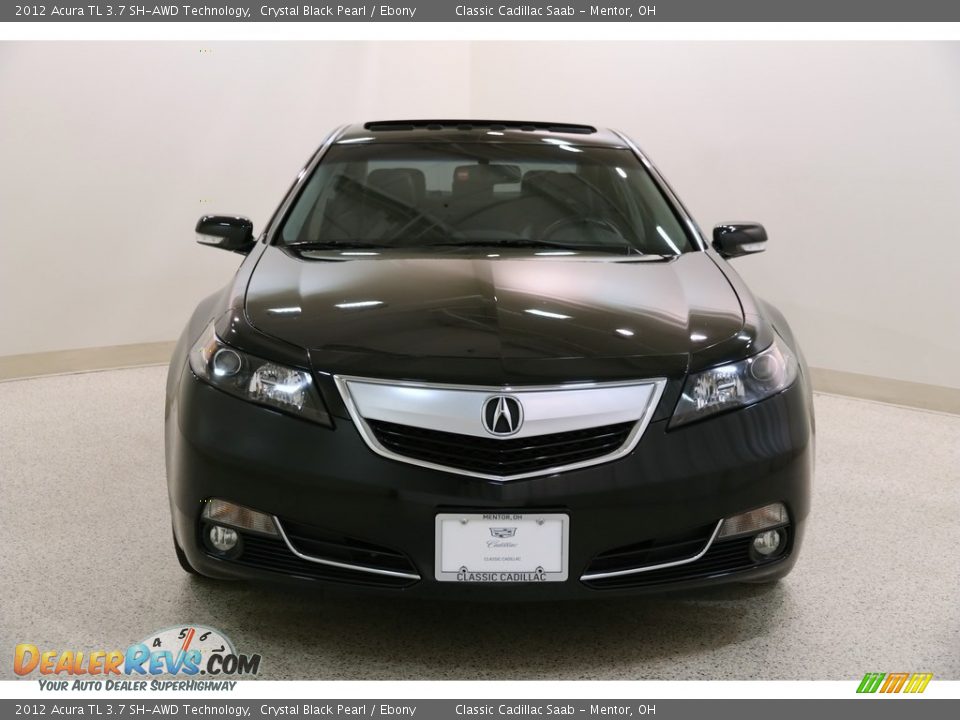 2012 Acura TL 3.7 SH-AWD Technology Crystal Black Pearl / Ebony Photo #2