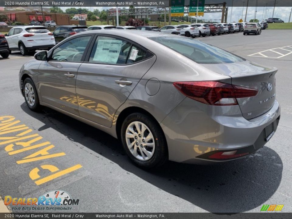 2020 Hyundai Elantra SE Fluid Metal / Gray Photo #6