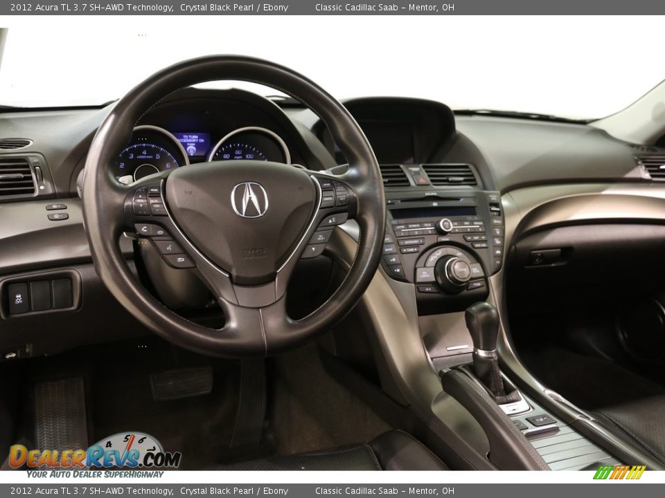 2012 Acura TL 3.7 SH-AWD Technology Crystal Black Pearl / Ebony Photo #6
