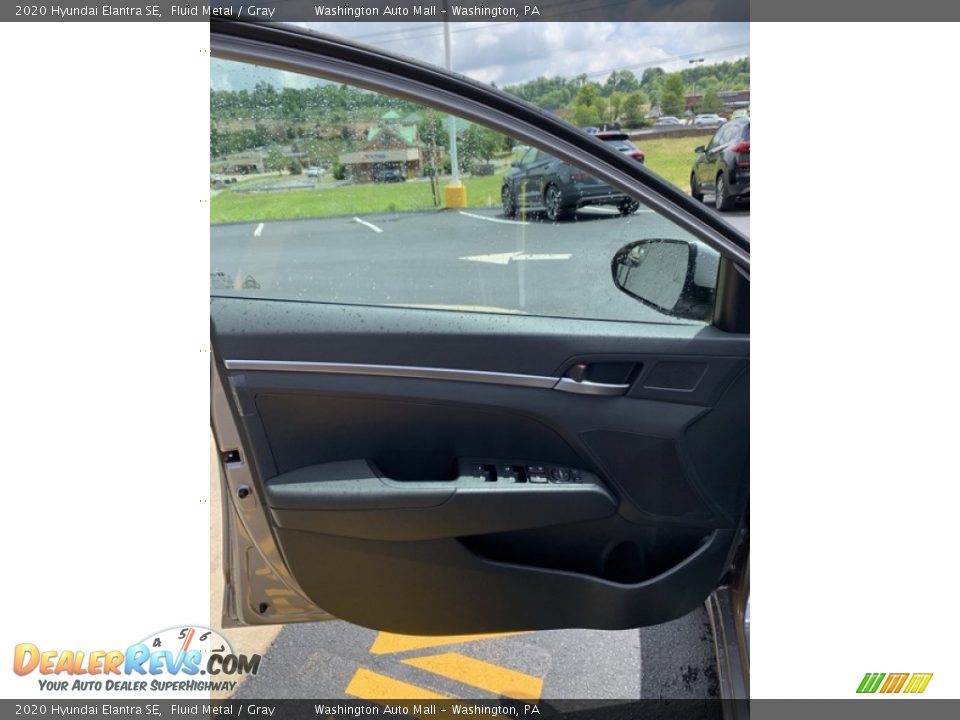 2020 Hyundai Elantra SE Fluid Metal / Gray Photo #11