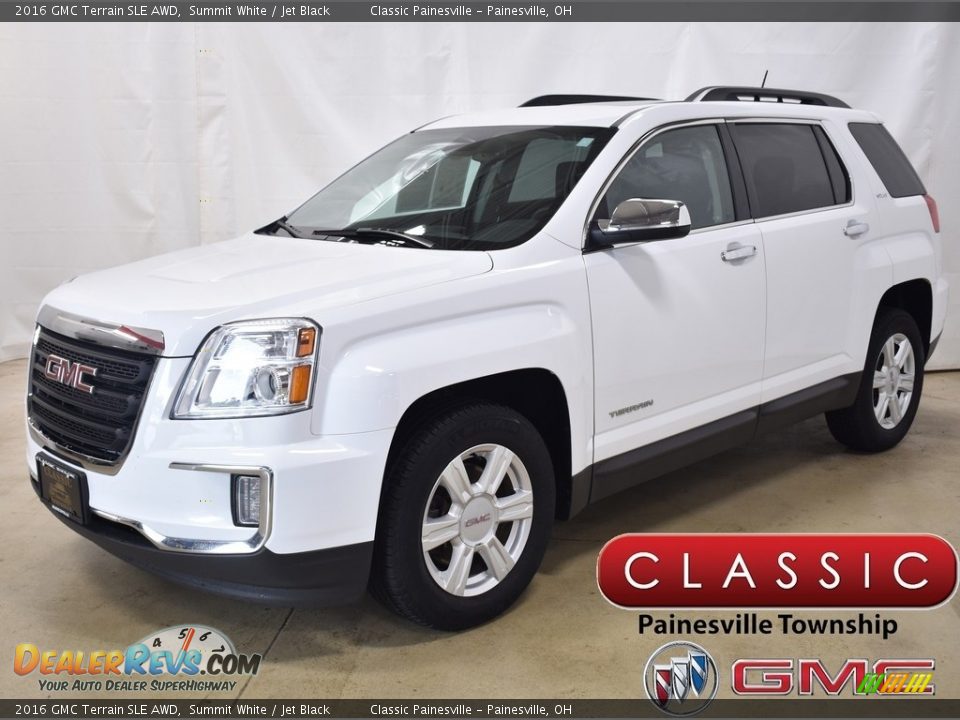 2016 GMC Terrain SLE AWD Summit White / Jet Black Photo #1