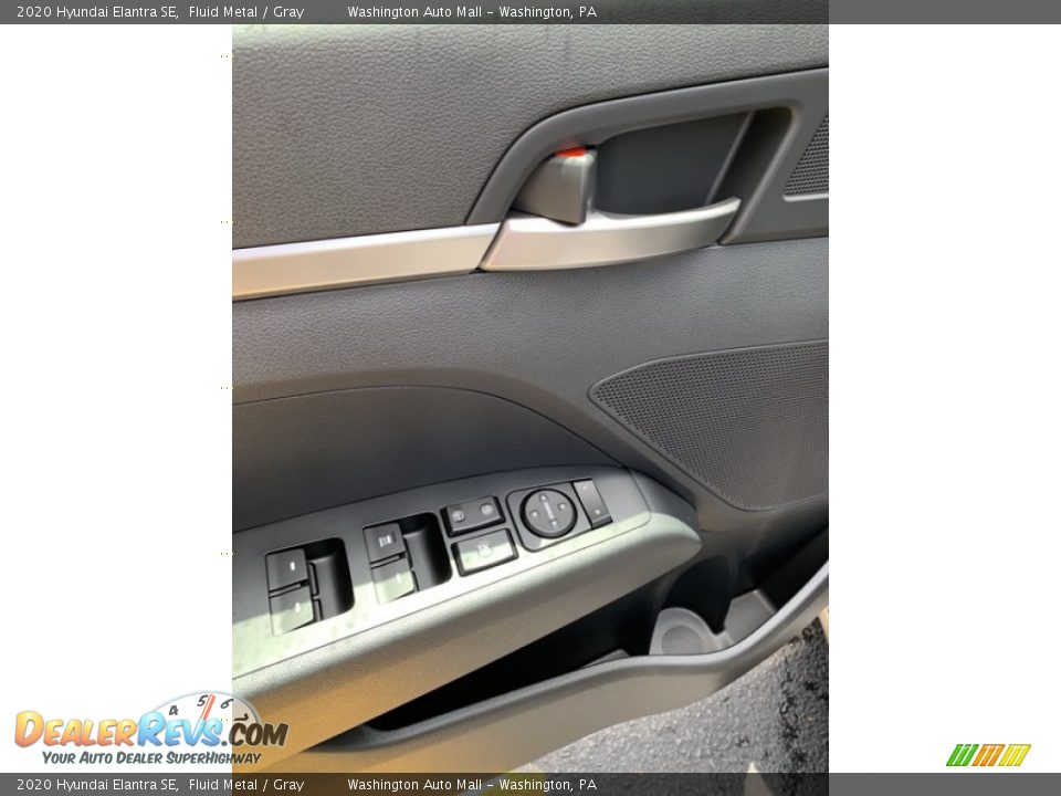 2020 Hyundai Elantra SE Fluid Metal / Gray Photo #12