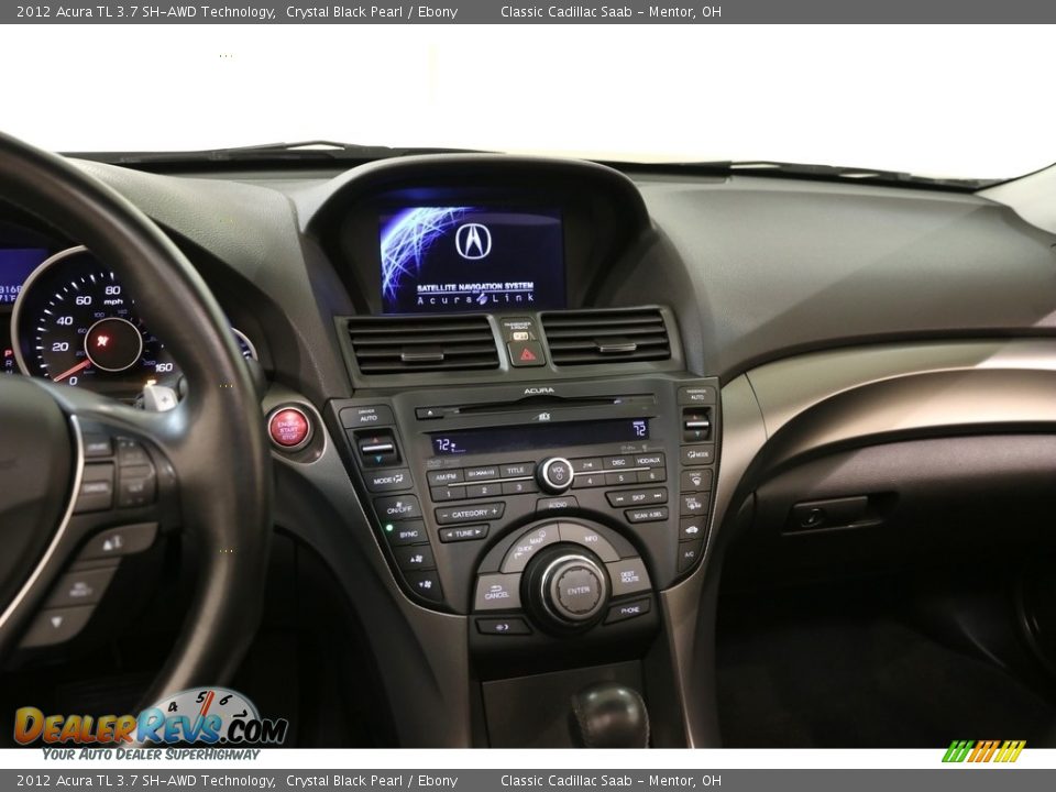 2012 Acura TL 3.7 SH-AWD Technology Crystal Black Pearl / Ebony Photo #9