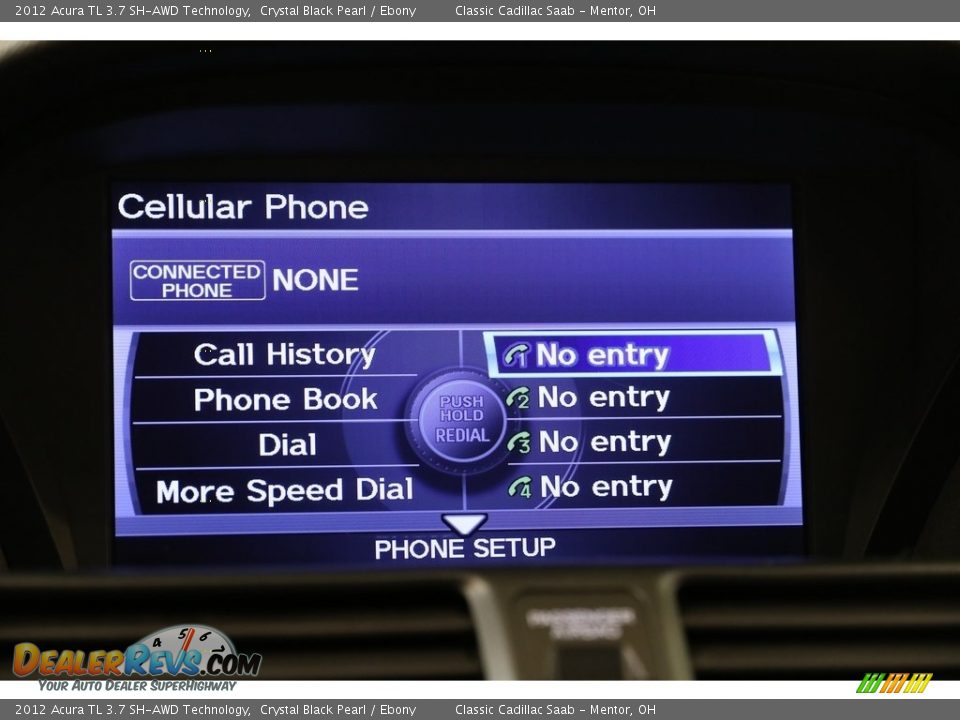2012 Acura TL 3.7 SH-AWD Technology Crystal Black Pearl / Ebony Photo #13