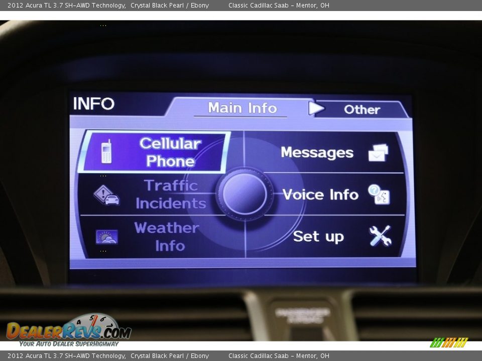 2012 Acura TL 3.7 SH-AWD Technology Crystal Black Pearl / Ebony Photo #14