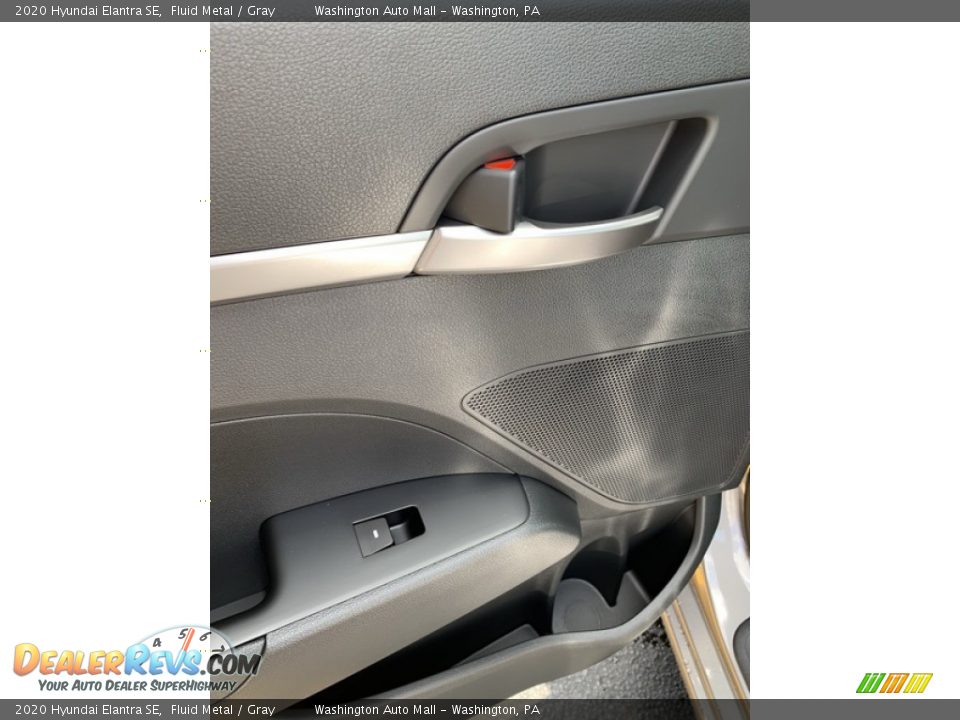 2020 Hyundai Elantra SE Fluid Metal / Gray Photo #18