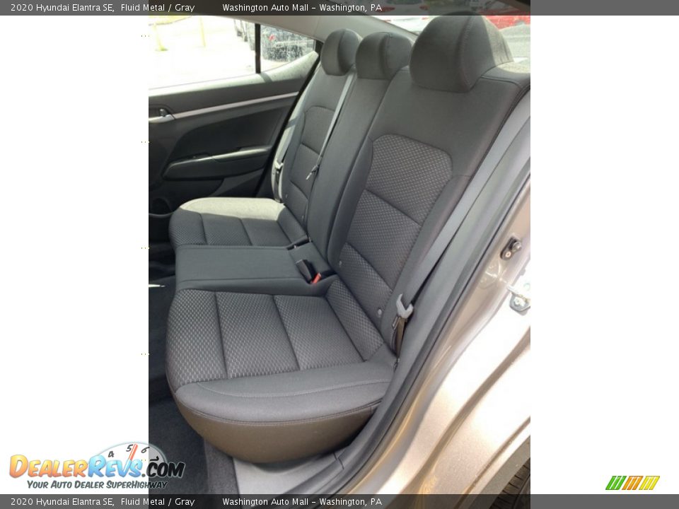 Rear Seat of 2020 Hyundai Elantra SE Photo #19