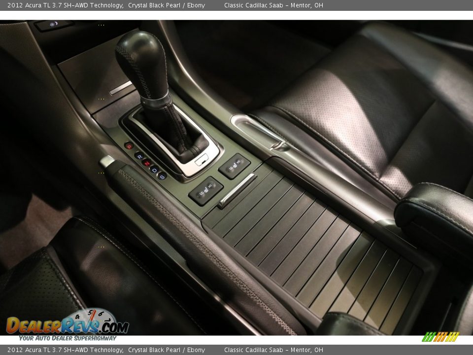 2012 Acura TL 3.7 SH-AWD Technology Crystal Black Pearl / Ebony Photo #17