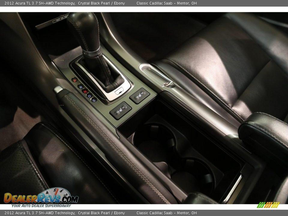 2012 Acura TL 3.7 SH-AWD Technology Crystal Black Pearl / Ebony Photo #18