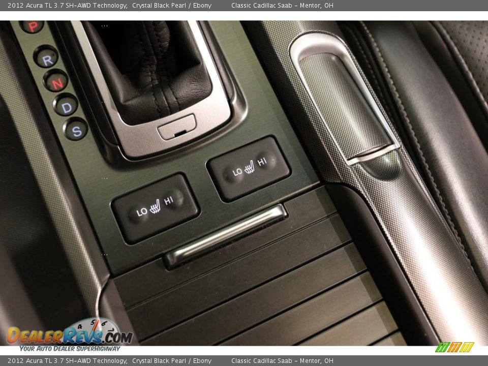 2012 Acura TL 3.7 SH-AWD Technology Crystal Black Pearl / Ebony Photo #19