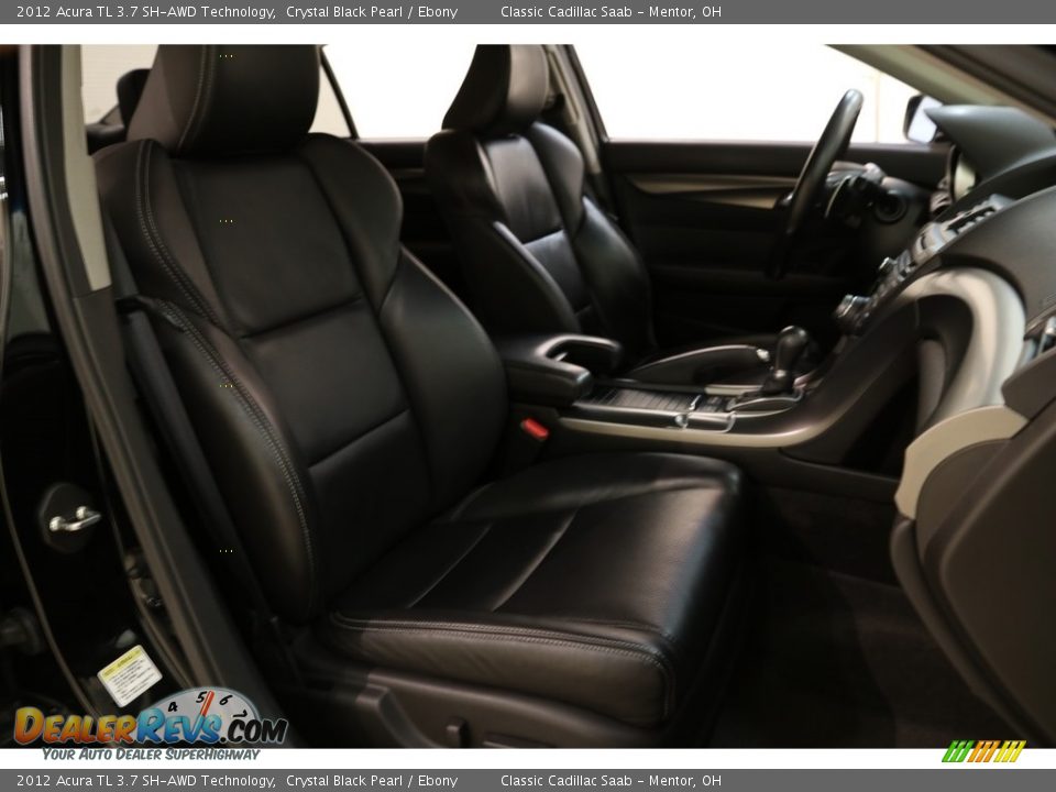 2012 Acura TL 3.7 SH-AWD Technology Crystal Black Pearl / Ebony Photo #20