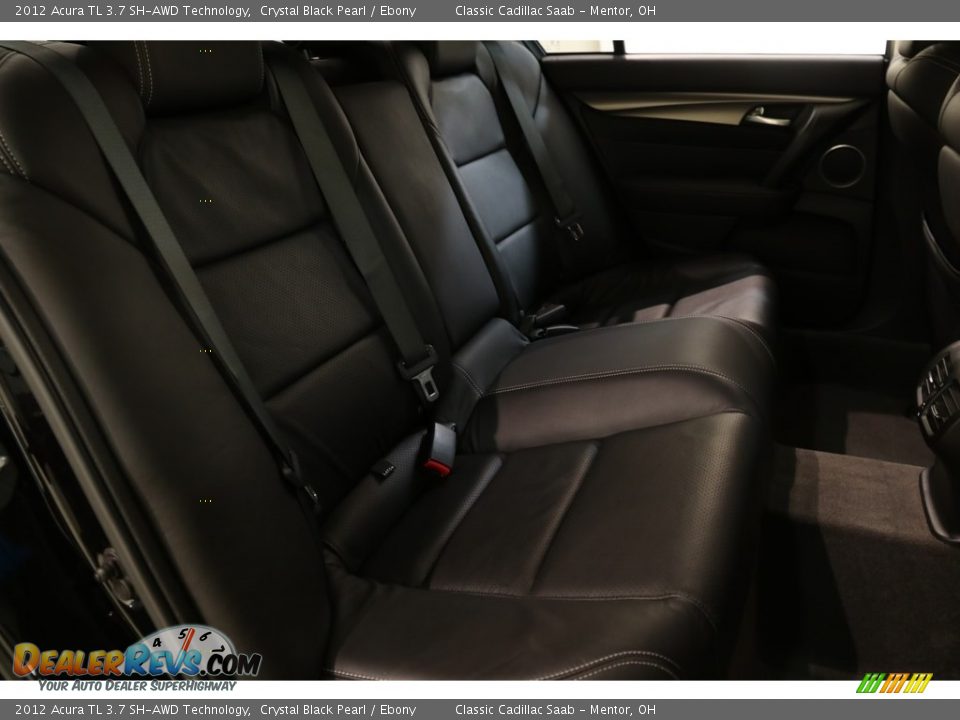 2012 Acura TL 3.7 SH-AWD Technology Crystal Black Pearl / Ebony Photo #21