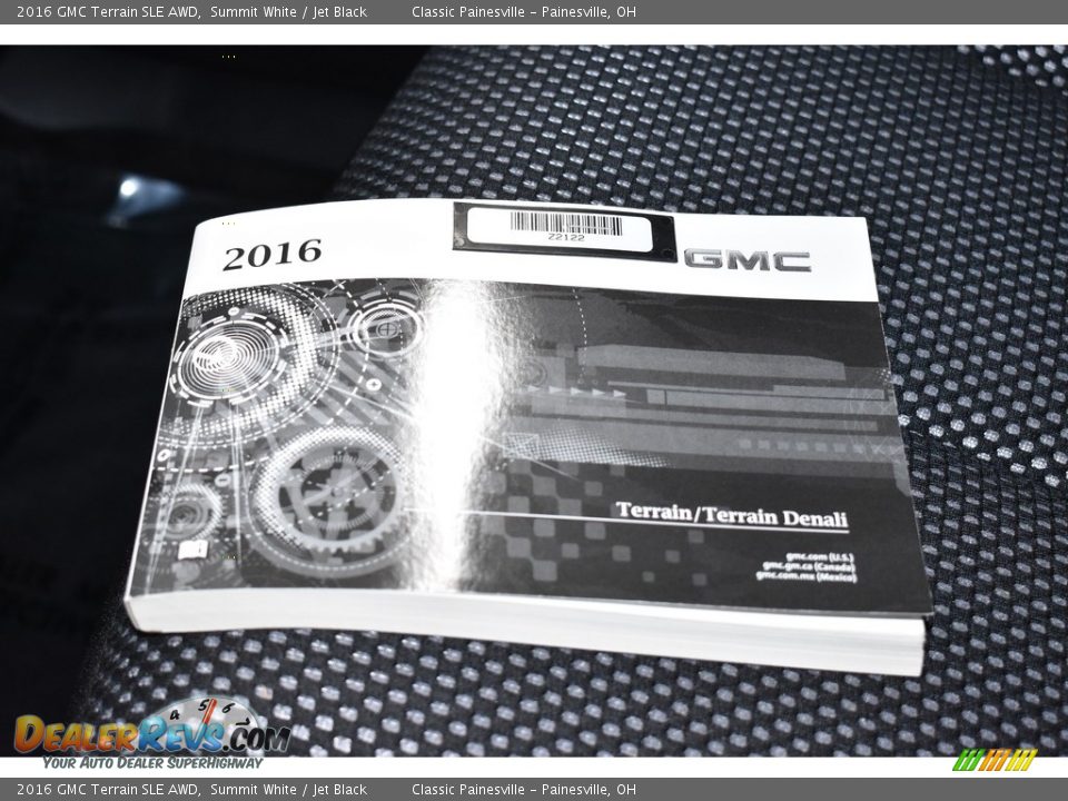 2016 GMC Terrain SLE AWD Summit White / Jet Black Photo #17