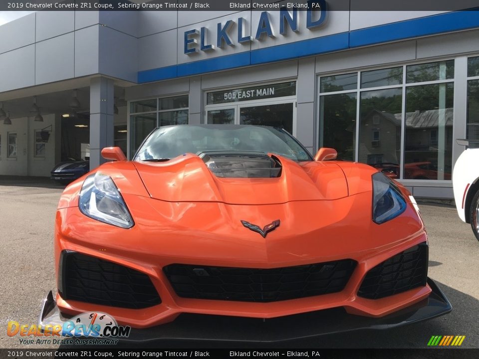 2019 Chevrolet Corvette ZR1 Coupe Sebring Orange Tintcoat / Black Photo #1