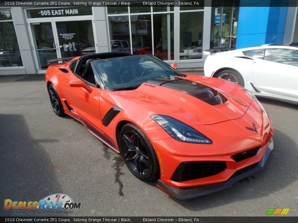 2019 Chevrolet Corvette ZR1 Coupe Sebring Orange Tintcoat / Black Photo #3