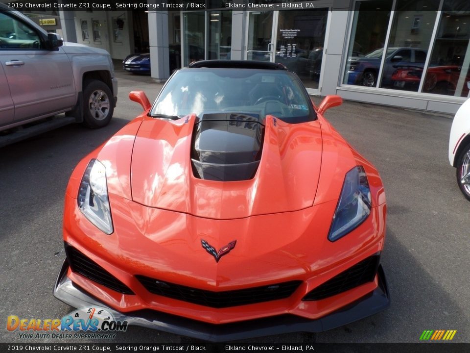 2019 Chevrolet Corvette ZR1 Coupe Sebring Orange Tintcoat / Black Photo #5