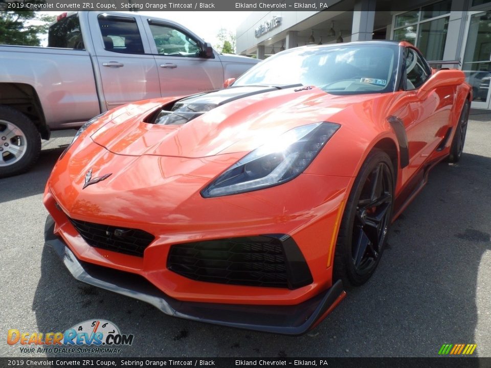 2019 Chevrolet Corvette ZR1 Coupe Sebring Orange Tintcoat / Black Photo #9