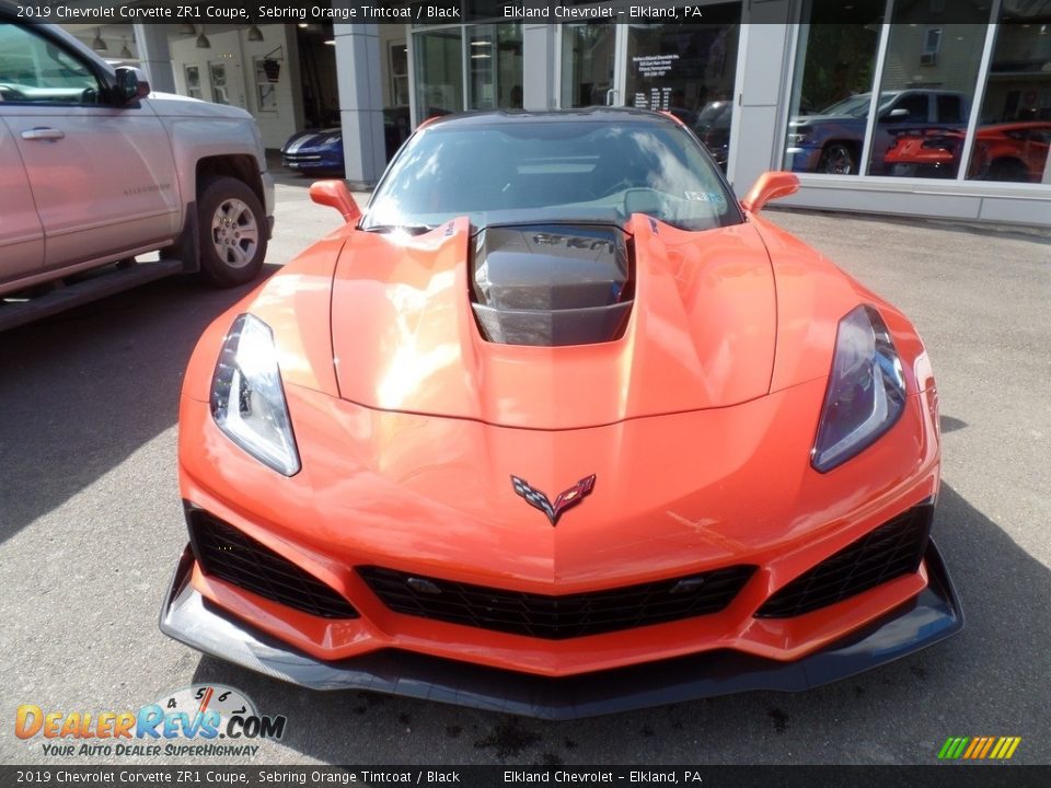 2019 Chevrolet Corvette ZR1 Coupe Sebring Orange Tintcoat / Black Photo #10