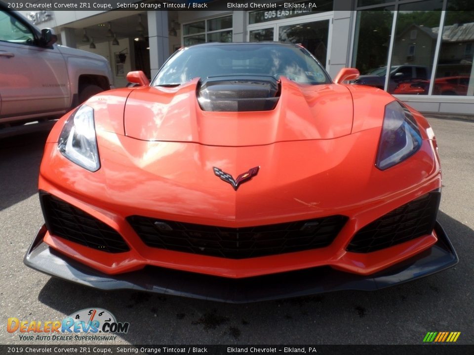 Sebring Orange Tintcoat 2019 Chevrolet Corvette ZR1 Coupe Photo #11