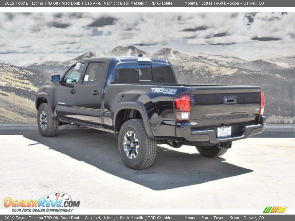 2019 Toyota Tacoma TRD Off-Road Double Cab 4x4 Midnight Black Metallic / TRD Graphite Photo #3