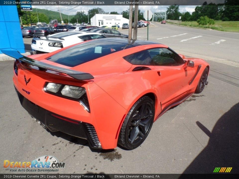2019 Chevrolet Corvette ZR1 Coupe Sebring Orange Tintcoat / Black Photo #15