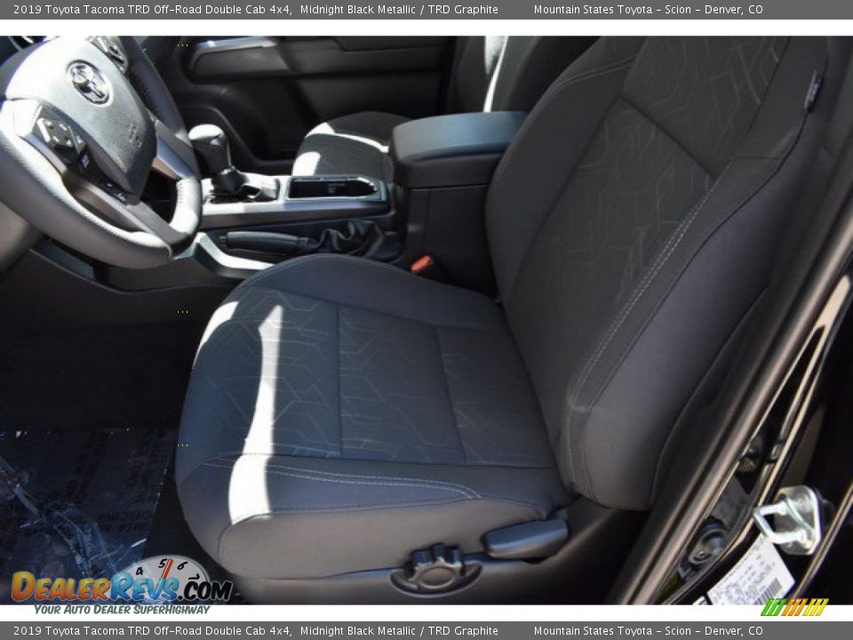 2019 Toyota Tacoma TRD Off-Road Double Cab 4x4 Midnight Black Metallic / TRD Graphite Photo #6