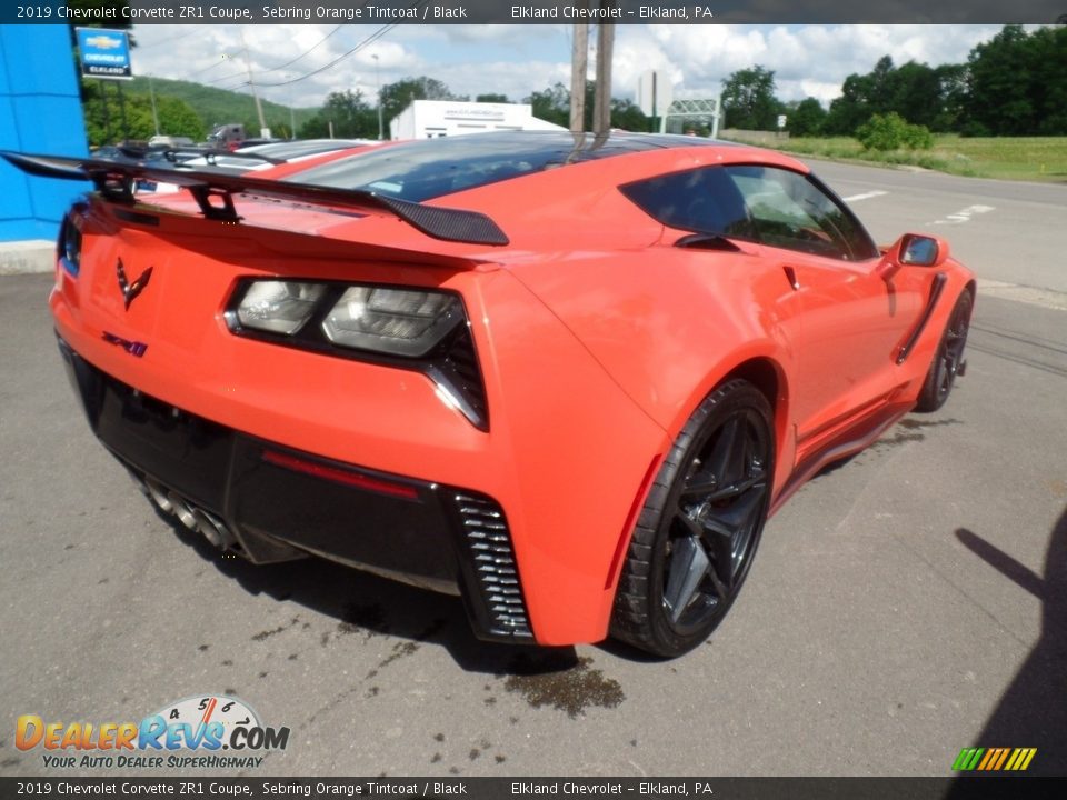 2019 Chevrolet Corvette ZR1 Coupe Sebring Orange Tintcoat / Black Photo #16