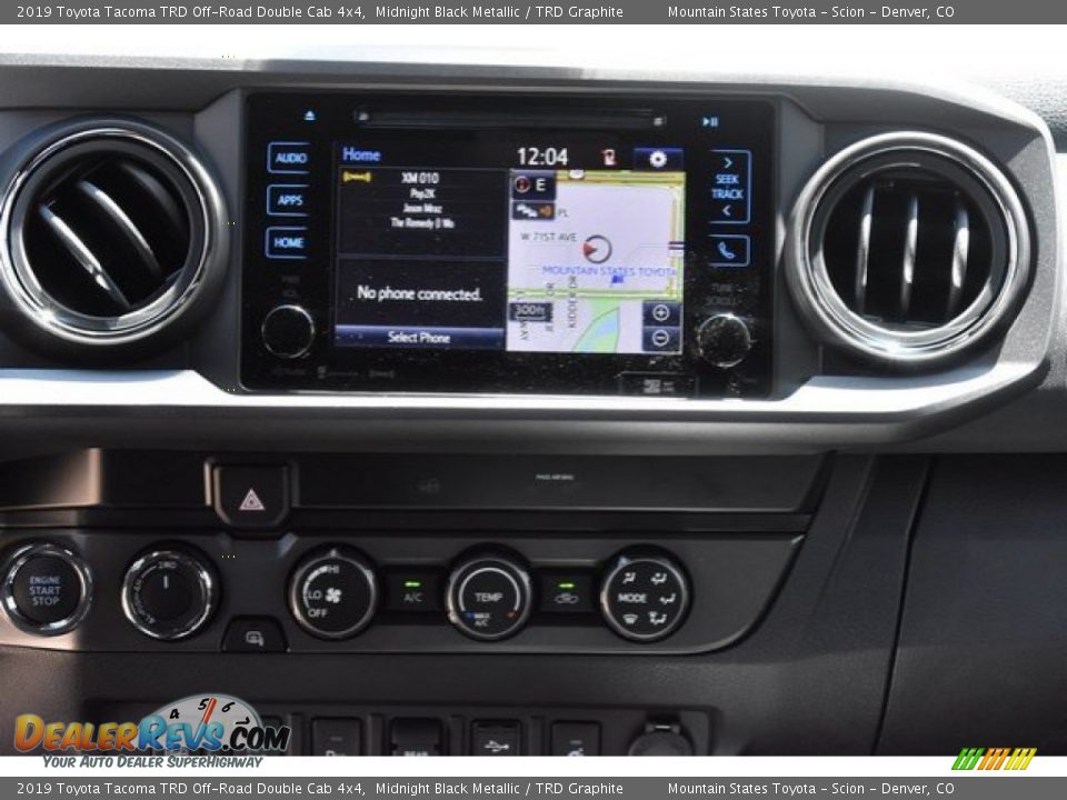 2019 Toyota Tacoma TRD Off-Road Double Cab 4x4 Midnight Black Metallic / TRD Graphite Photo #8