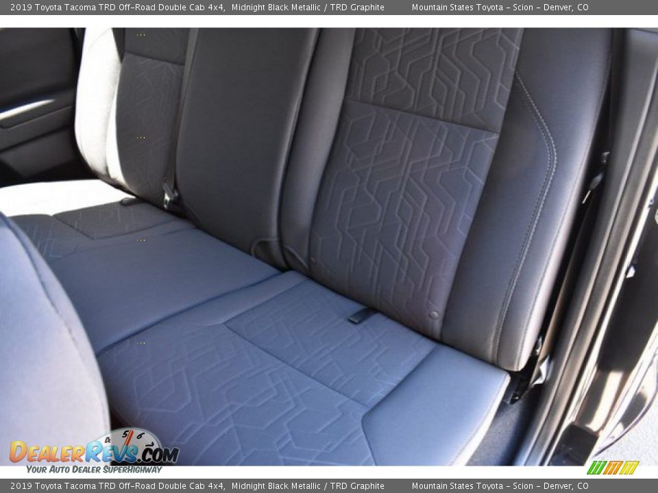 2019 Toyota Tacoma TRD Off-Road Double Cab 4x4 Midnight Black Metallic / TRD Graphite Photo #9