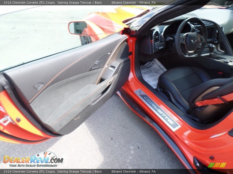 2019 Chevrolet Corvette ZR1 Coupe Sebring Orange Tintcoat / Black Photo #22