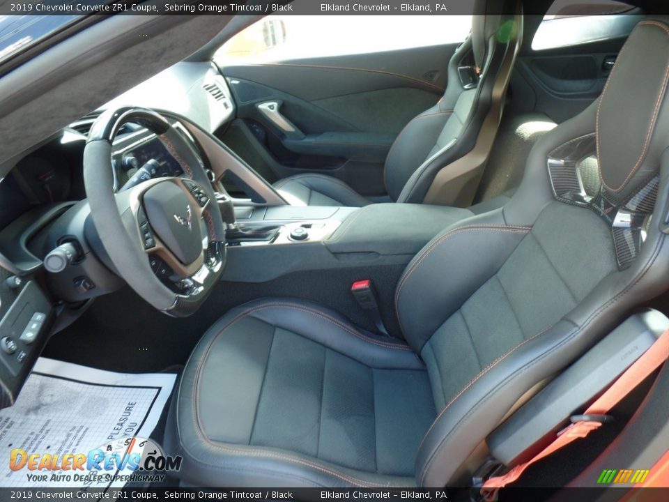 Front Seat of 2019 Chevrolet Corvette ZR1 Coupe Photo #26