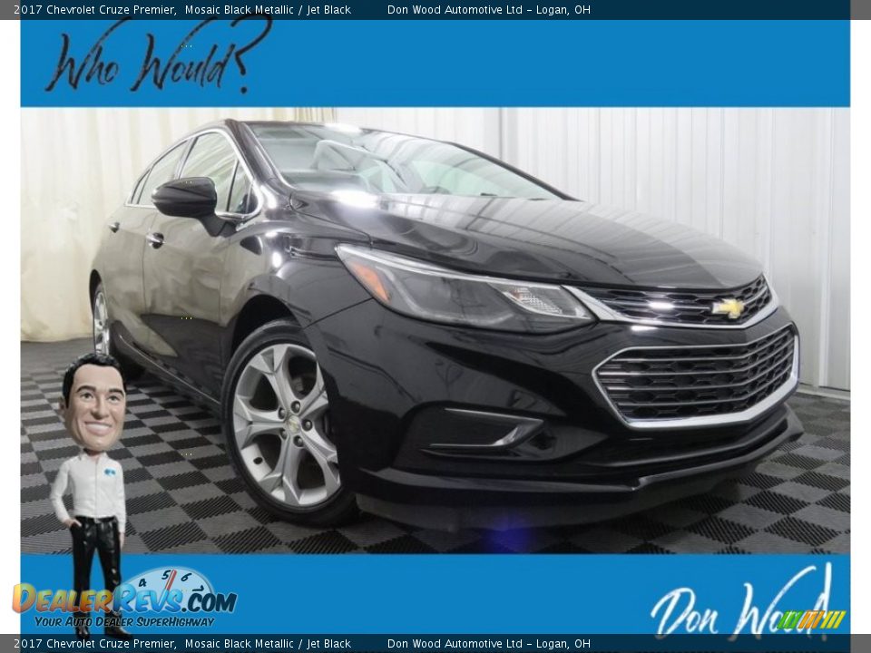 2017 Chevrolet Cruze Premier Mosaic Black Metallic / Jet Black Photo #1