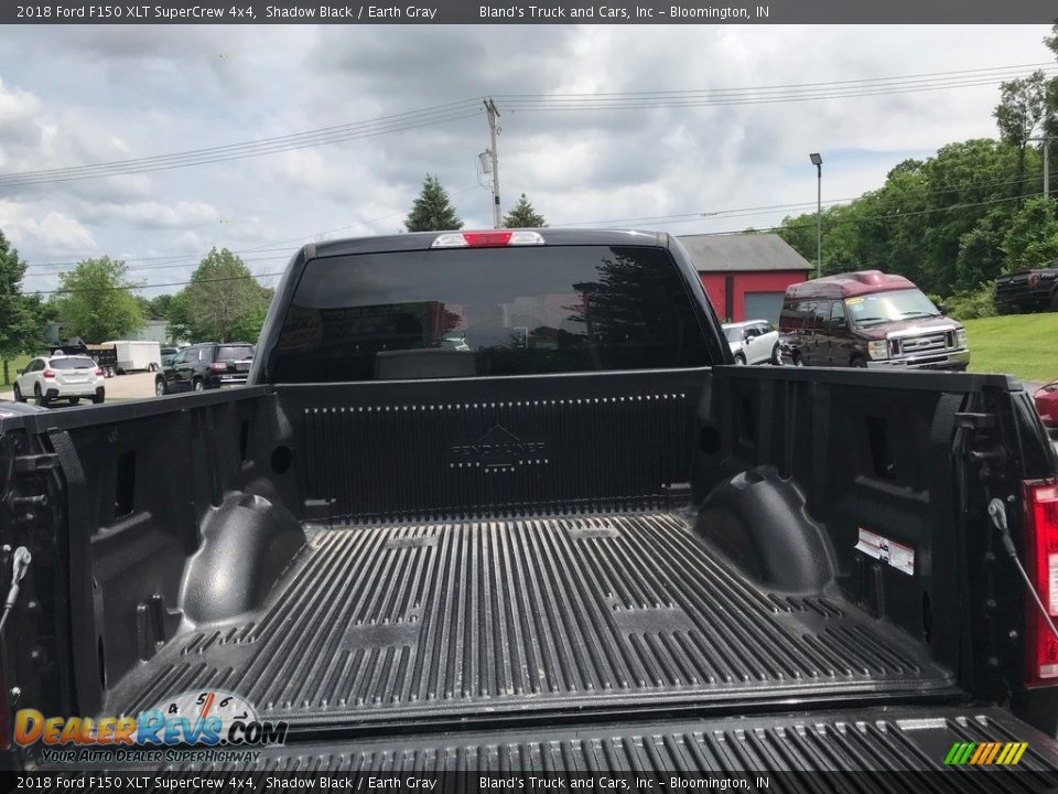 2018 Ford F150 XLT SuperCrew 4x4 Shadow Black / Earth Gray Photo #8