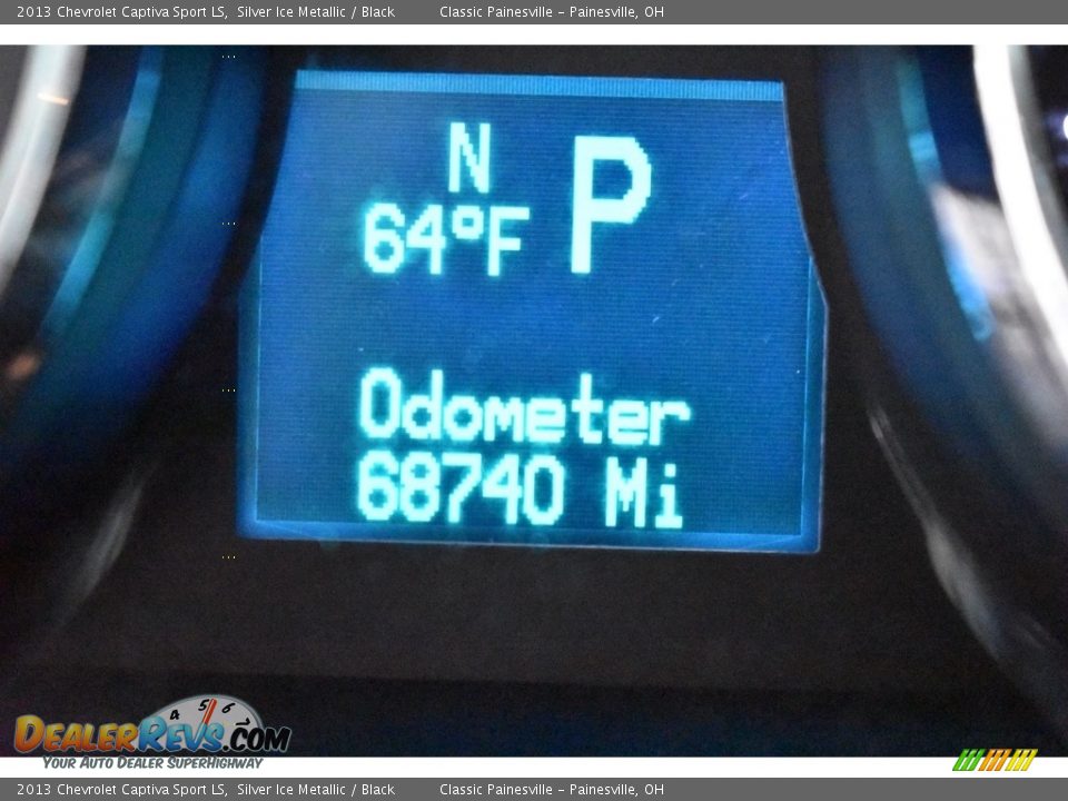 2013 Chevrolet Captiva Sport LS Silver Ice Metallic / Black Photo #15