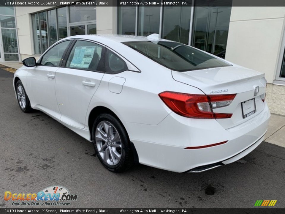 2019 Honda Accord LX Sedan Platinum White Pearl / Black Photo #7