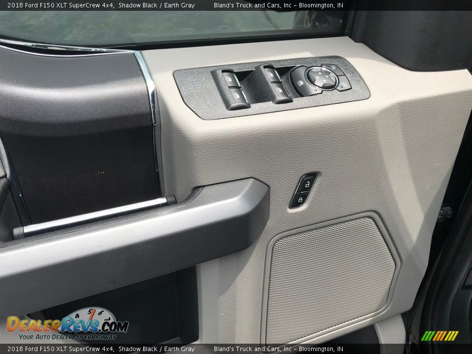 2018 Ford F150 XLT SuperCrew 4x4 Shadow Black / Earth Gray Photo #11