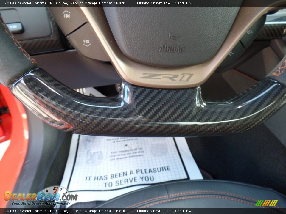 2019 Chevrolet Corvette ZR1 Coupe Steering Wheel Photo #33