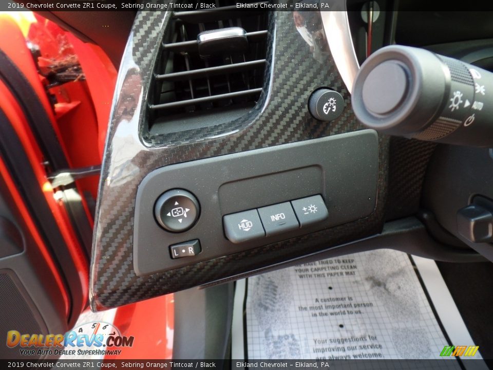 Controls of 2019 Chevrolet Corvette ZR1 Coupe Photo #34