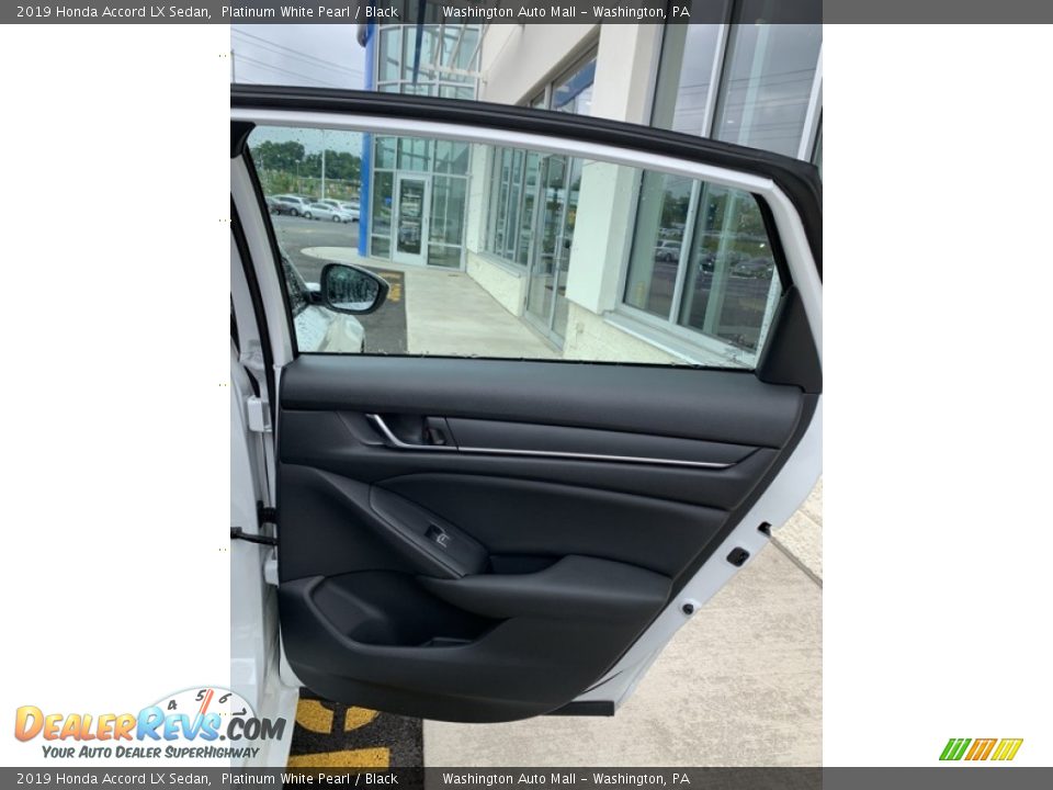 2019 Honda Accord LX Sedan Platinum White Pearl / Black Photo #22