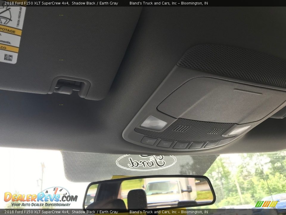 2018 Ford F150 XLT SuperCrew 4x4 Shadow Black / Earth Gray Photo #25
