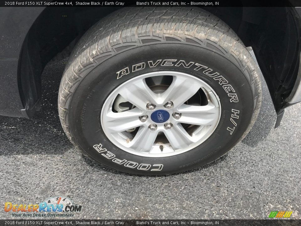 2018 Ford F150 XLT SuperCrew 4x4 Shadow Black / Earth Gray Photo #27