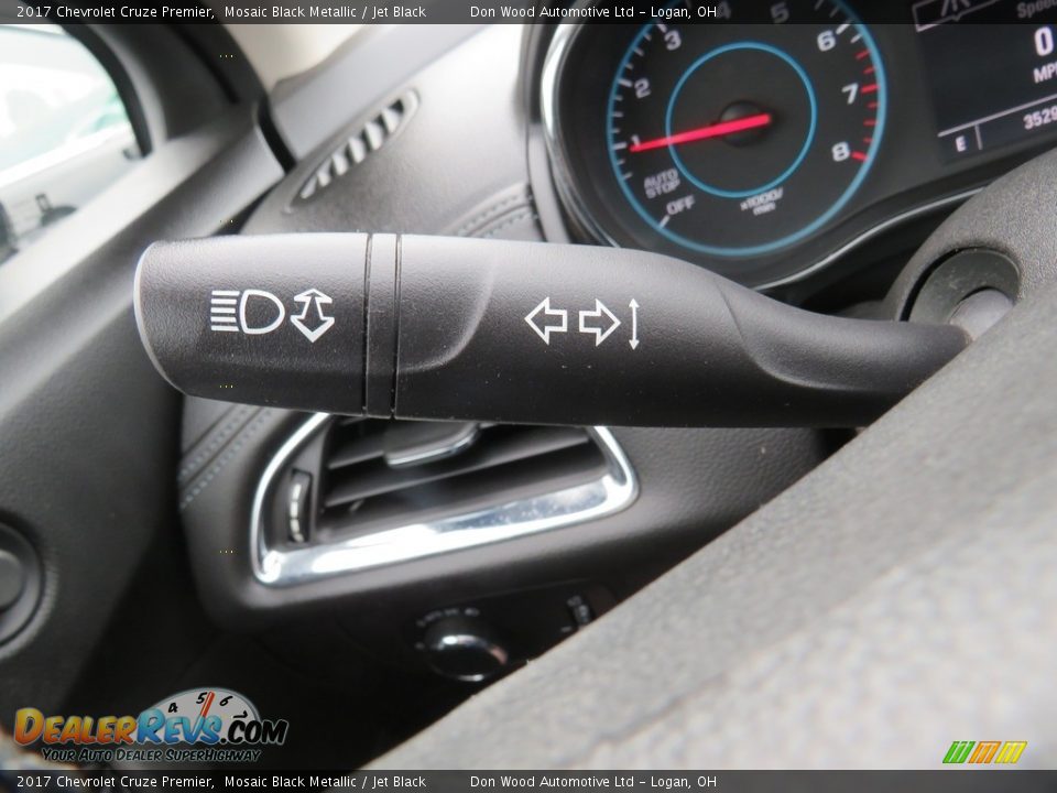 2017 Chevrolet Cruze Premier Mosaic Black Metallic / Jet Black Photo #22