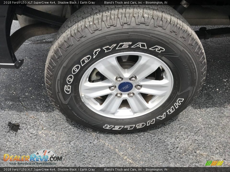 2018 Ford F150 XLT SuperCrew 4x4 Shadow Black / Earth Gray Photo #28