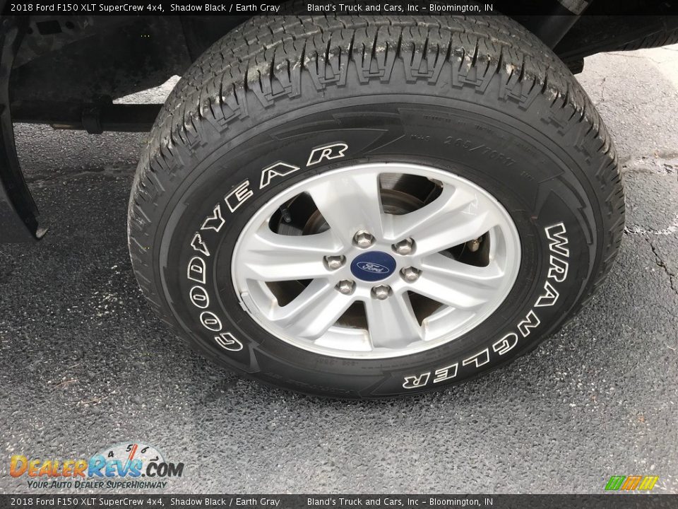 2018 Ford F150 XLT SuperCrew 4x4 Shadow Black / Earth Gray Photo #29