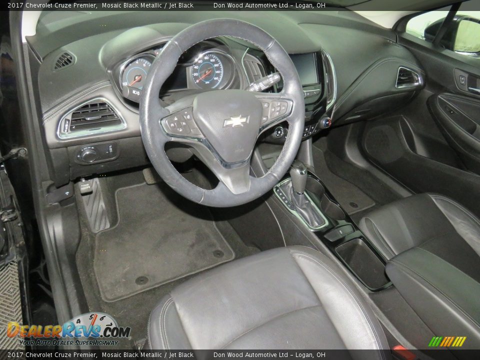2017 Chevrolet Cruze Premier Mosaic Black Metallic / Jet Black Photo #30