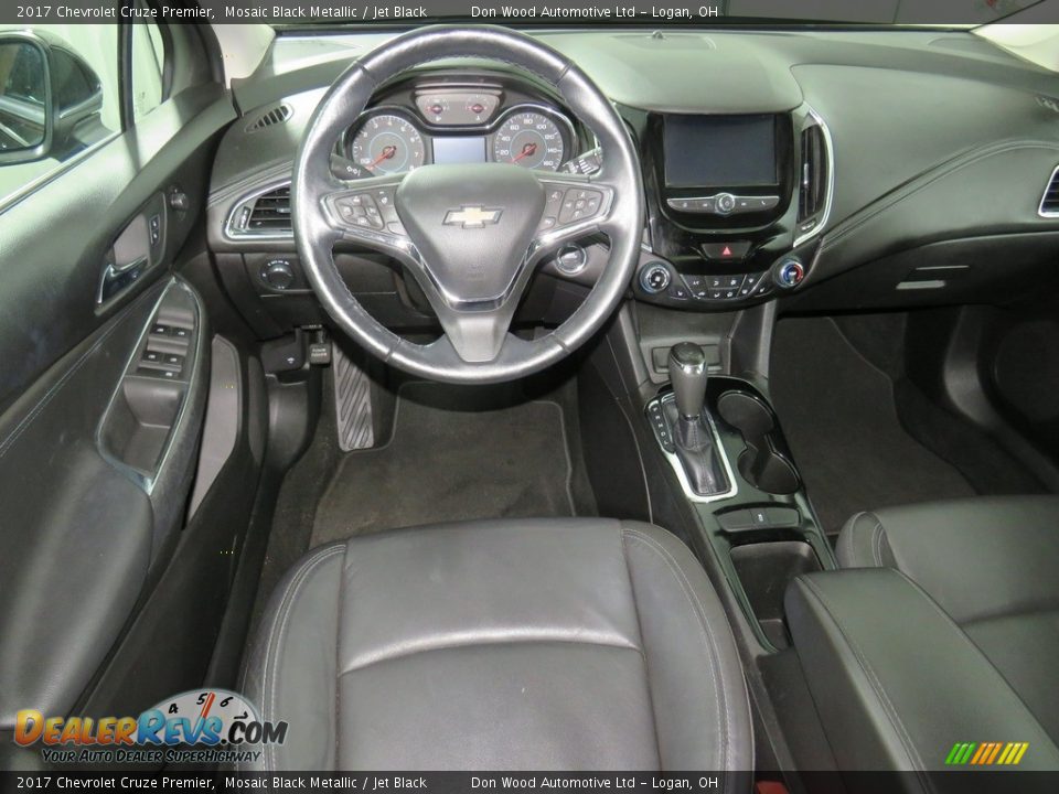 2017 Chevrolet Cruze Premier Mosaic Black Metallic / Jet Black Photo #34