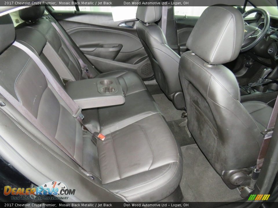 2017 Chevrolet Cruze Premier Mosaic Black Metallic / Jet Black Photo #36
