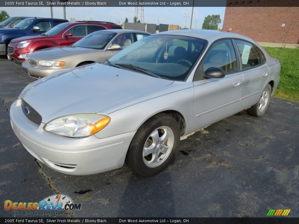 2005 Ford Taurus SE Silver Frost Metallic / Ebony Black Photo #8