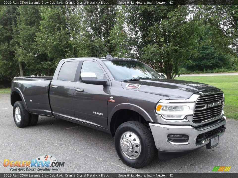 Granite Crystal Metallic 2019 Ram 3500 Laramie Crew Cab 4x4 Photo #5